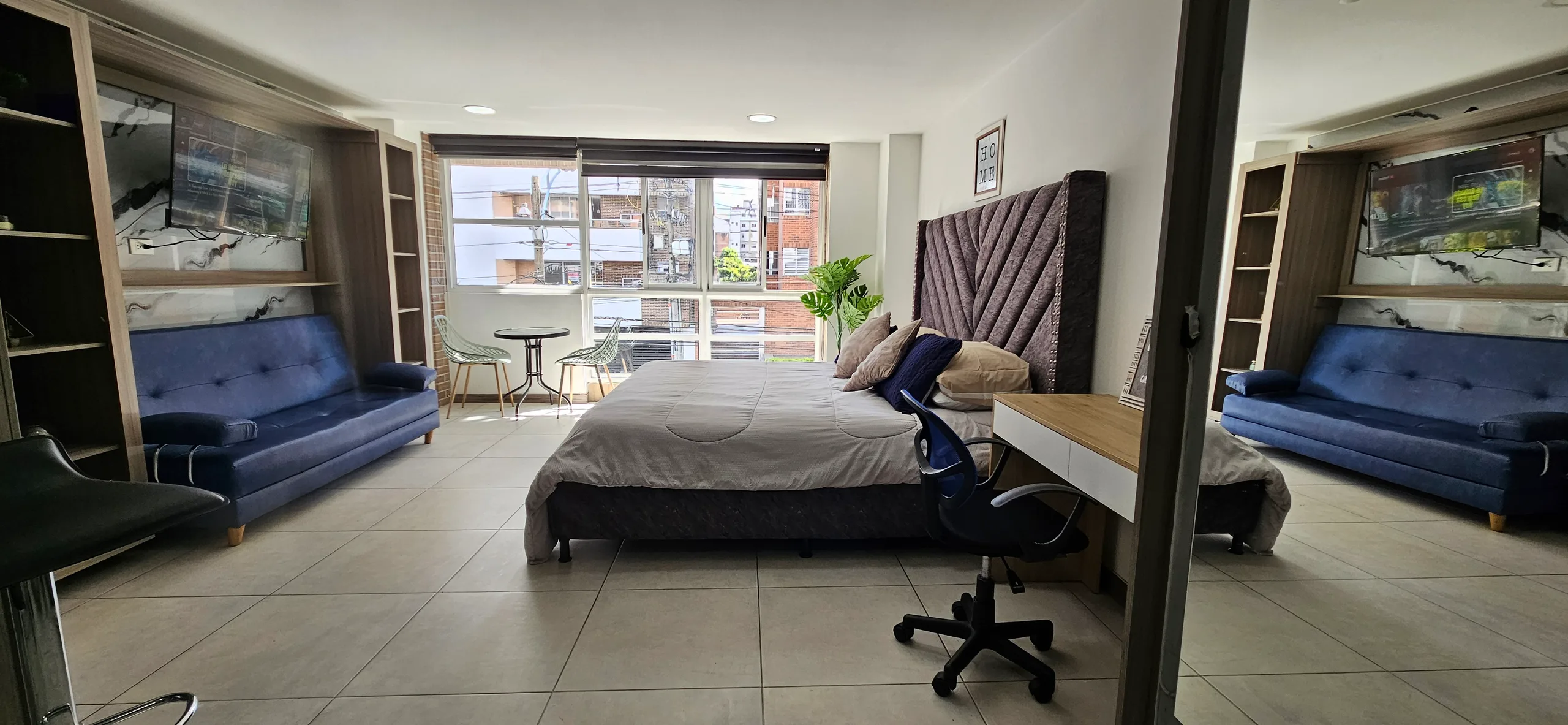 Laureles Studio — King Bed & Central in Laureles, Medellín